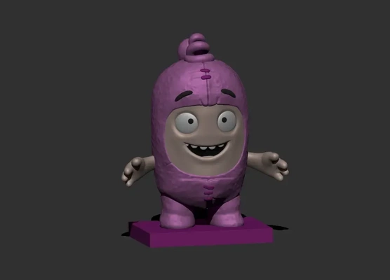 oddbods newt 3d modeller indir creality bulut 3d print model - Mito3D