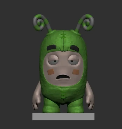 oddbods zee 3d modelle download realität wolke 3d print model - Mito3D