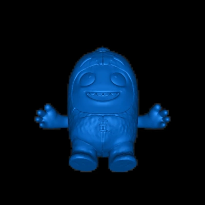 oddbods 3d modèles télécharger créalité nuage 3d print model - Mito3D