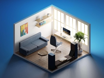 Büro architektonisch Modelle 3d print model - Mito3D