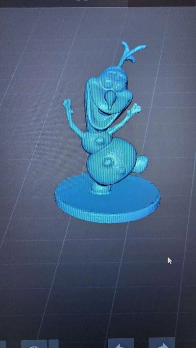 olaf cr scan su samuru 3d modeller indir creality bulut 3d print model - Mito3D