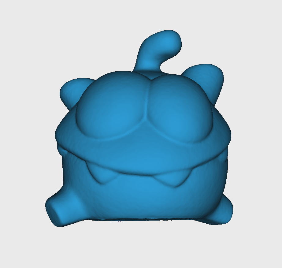 om nom 01 caracteres 3D print model - Mito3D