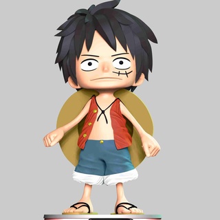 one piece - luffy young 3d models download creality cloud Characters 3d print model - Mito3D