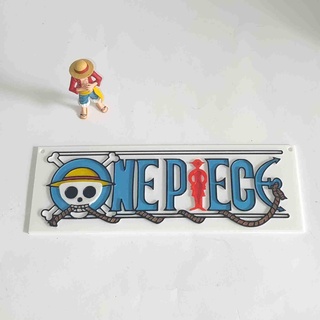 one piece logo 3d models download creality cloud Fictional Characters 3d print model - Mito3D