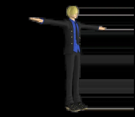 one piece sanji 3d models download creality cloud 3d print model - Mito3D