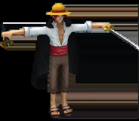 one piece shanks 3d models download creality cloud 3d print model - Mito3D