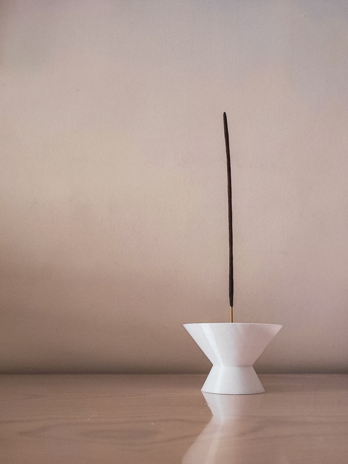 onix - incense holder Home Decor 3D print model - Mito3D