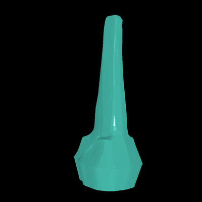 onyx horn 3d modelle download realität wolke 3d print model - Mito3D