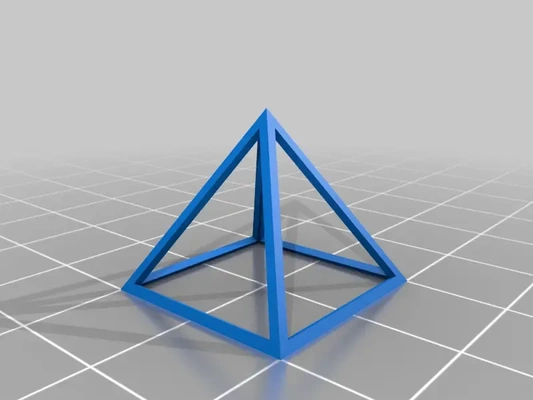 open pyramid 3d models download creality cloud 3d print model - Mito3D