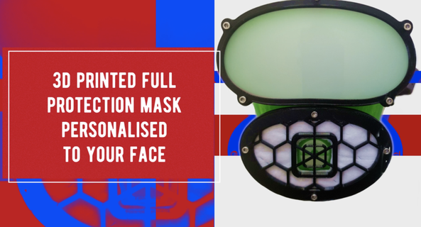 Aperto fonte protezione maschera maschere caschi 3d print model - Mito3D