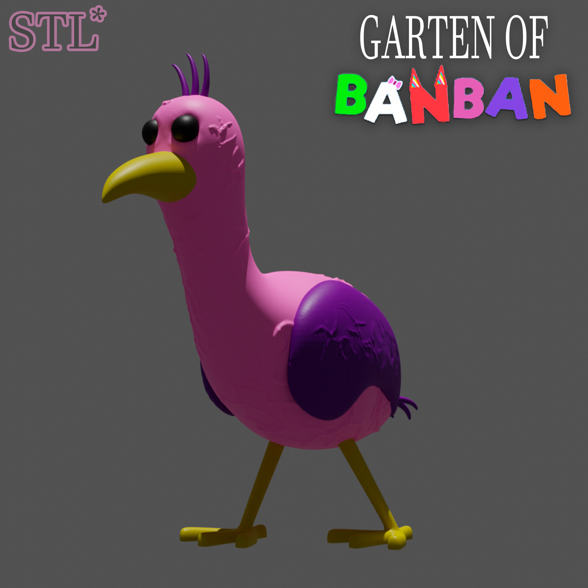 Nabnab - Download Free 3D model by Garten of banban