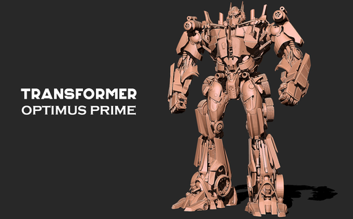 Optimus primo transformador 3d impressão modelo modelos baixar crialidade nuvem robôs 3d print model - Mito3D