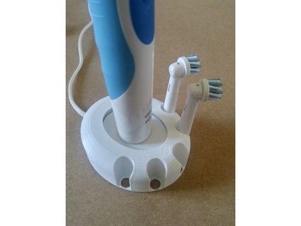 oral-b toothbrush stand Household 3d print model - Mito3D