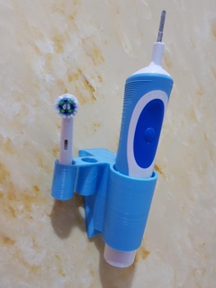 oral cepillo soporte 3d print model - Mito3D
