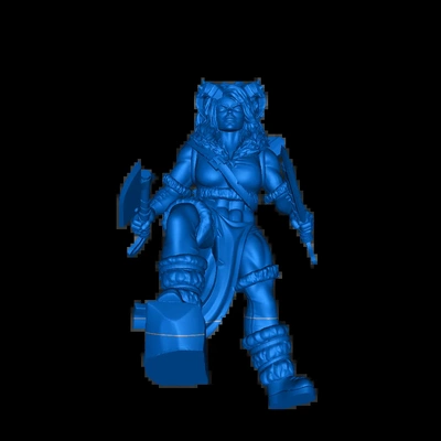 orc 3d modelos baixar crialidade nuvem 3d print model - Mito3D