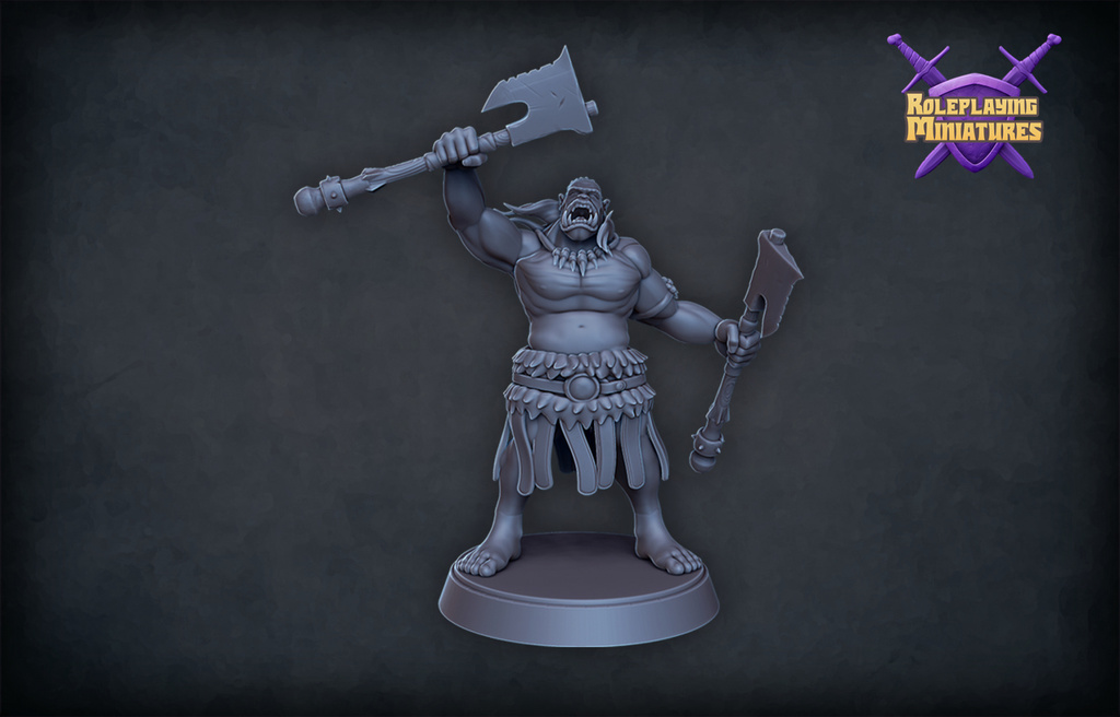 orc Guerreiro 3D print model - Mito3D