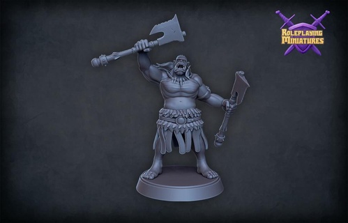 orc warrior Others 3d print model - Mito3D
