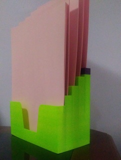 organizador papilla vertical ou horizontal casa 3d print model - Mito3D