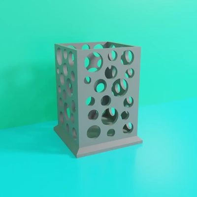 organizer bubbles voronoi 3d models download creality cloud 3d print model - Mito3D