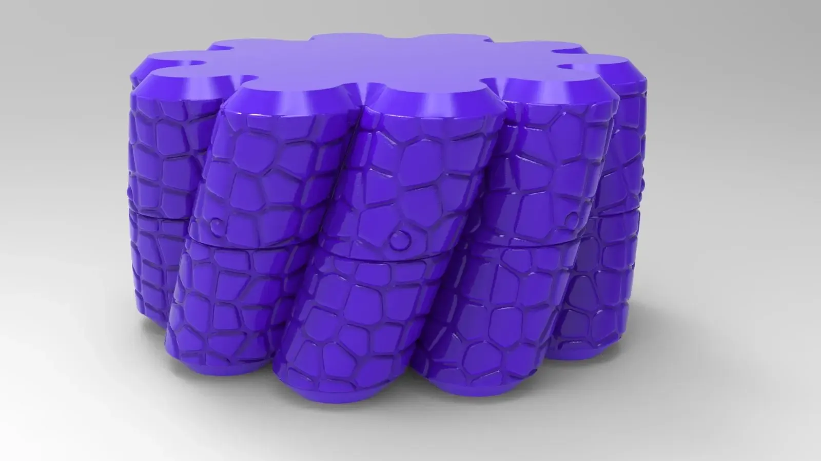 organizador espiral vaso método 3d modelos baixar crialidade nuvem 3D print model - Mito3D