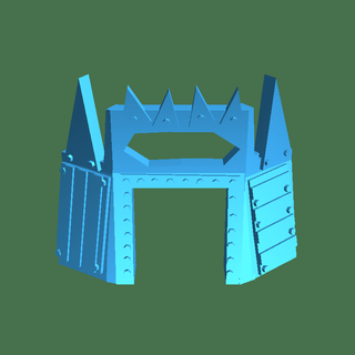 ork single wall gate 3d models download creality cloud Others 3d print model - Mito3D