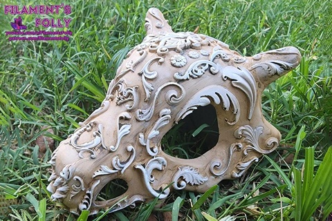 ornamental cubone crânio 3d print model - Mito3D