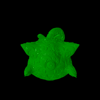 ornamentale pok lun animali 3d print model - Mito3D