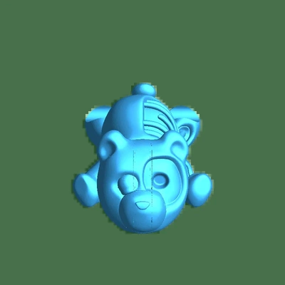 oso 3d modelos descargar crealidad nube 3d print model - Mito3D