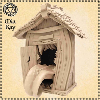 outhouse mimic set Characters 3d print model - Mito3D