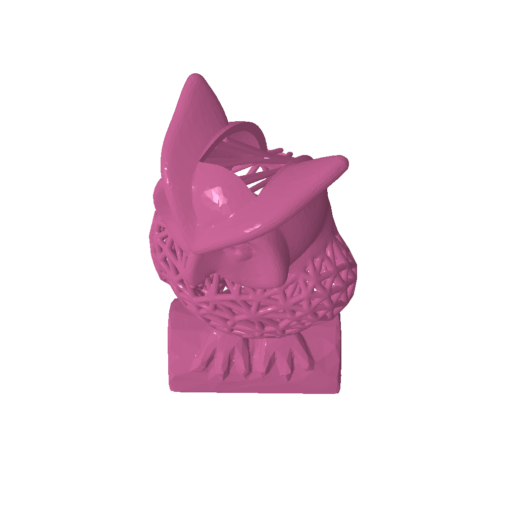 owl Animals 3D print model - Mito3D