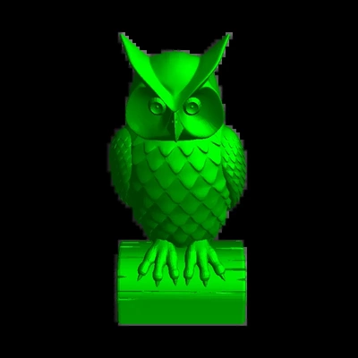 owl 3d models download creality cloud 3d print model - Mito3D