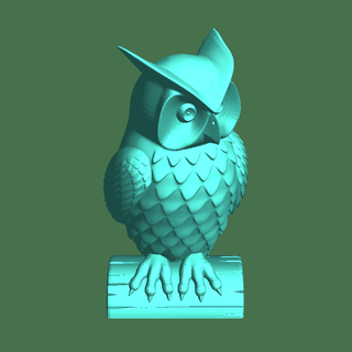 owl 3d models download creality cloud Animals 3d print model - Mito3D