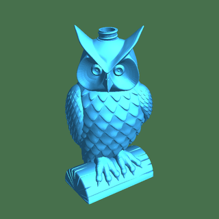 owl lamp 3d models download creality cloud Flying Animals 3d print model - Mito3D