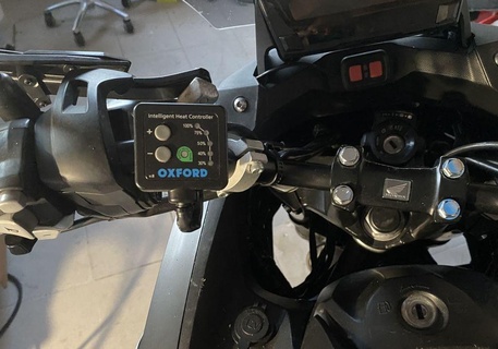 Oxford riscaldato impugnature titolare supporto motociclette 3d print model - Mito3D