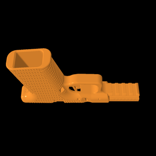 p80 lower upgreyedd 3d models download creality cloud Toy Guns 3d print model - Mito3D
