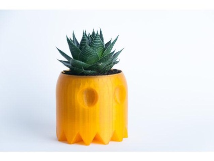 Pac Man fantôme planteur nature plantes 3d print model - Mito3D