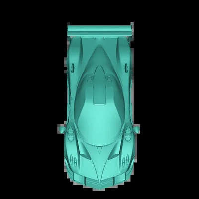 pagani zonda 3d modelle download realität wolke 3d print model - Mito3D