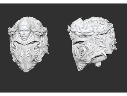 paladinhelm 3d modelle download realität wolke masken helme 3d print model - Mito3D