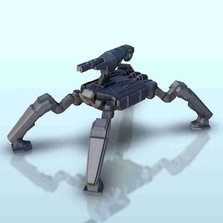 paliocis war robot 35 - sci-fi science fiction future 40k le Robots 3d print model - Mito3D