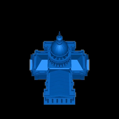 pantheon 3d models download creality cloud 3d print model - Mito3D