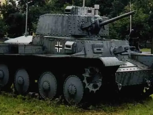 panzer 38 3d modèles télécharger créalité nuage 3d print model - Mito3D