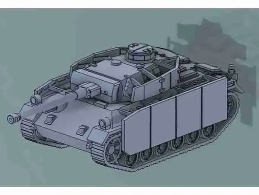 panzerkampfwagen iii ausf 3d modelli scarica creality nube 3d print model - Mito3D