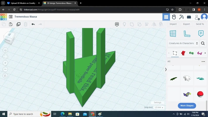 papier football titulaire soutien 3d modèles télécharger créalité nuage 3d print model - Mito3D