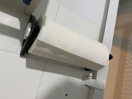 paper towel holder Workshop & Tools 3d print model - Mito3D