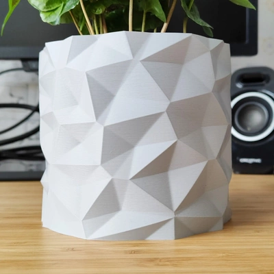 parametrisch voron topf pflanzer vase modus 3d modelle download realität wolke zuhause haus dekor 3d print model - Mito3D