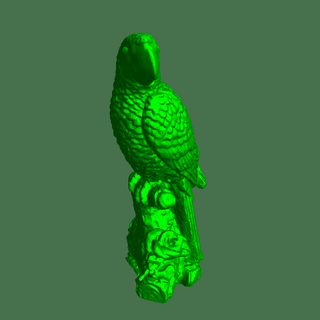 Papagei 3d Modelle download Realität Wolke Tiere 3d print model - Mito3D