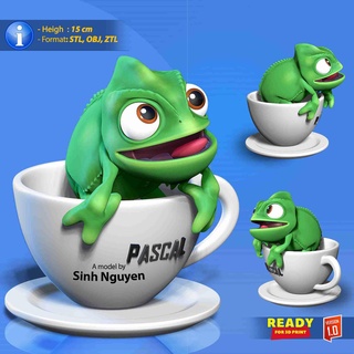 pascal cup Reptilian 3d print model - Mito3D