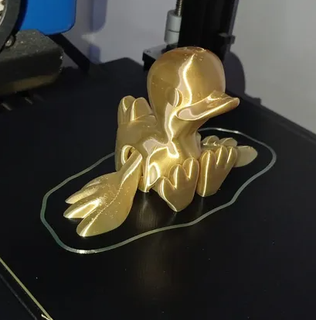 pato flexionar 3d print model - Mito3D