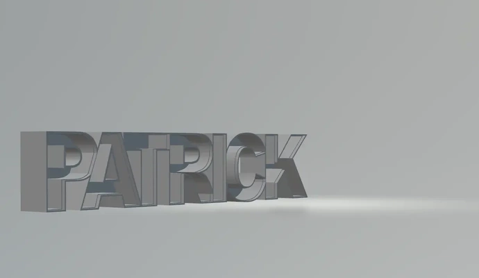 patrick beleuchtet logo 3d models download creality cloud 3d print model - Mito3D