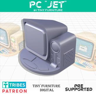 pc jet Toys & Games 3d print model - Mito3D